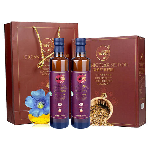 佰珍乐-有机亚麻籽油500ml 商品图4