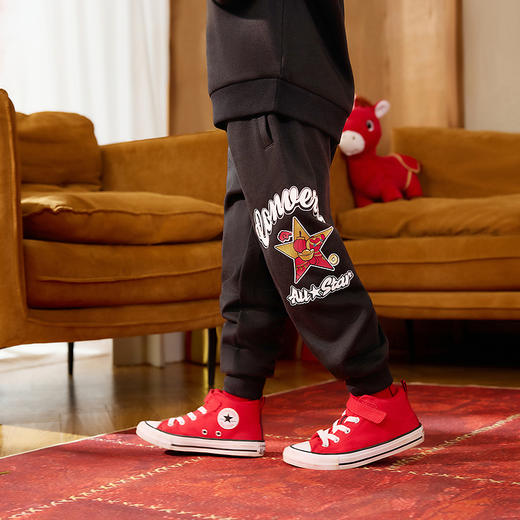 CONVERSE 春 大童小童 儿童童装长裤 CNVB-F7-J724 商品图1
