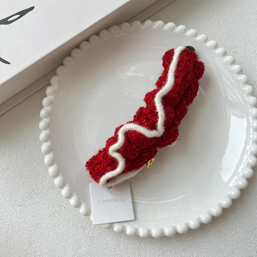 XXHY丝绒香蕉夹-纪念日百货门店同款167950032 商品图4