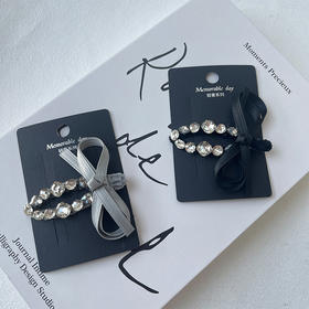 轻奢系带钻夹发夹-纪念日百货门店同款167295533