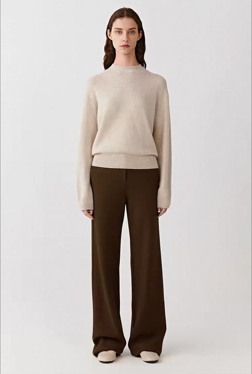 【高品质私服】【IC混纺针织布直筒裤】挺括垂坠 温和亲肤 手感温暖G1621-CC【无标出货 介意慎拍】 商品图2