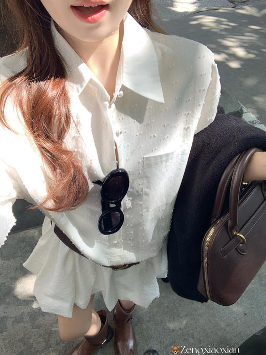 <曾小咸推荐>现货秒杀 ！微信超特价！韩系v领爱心针织衫 日常189.99 立减100 秒杀89.99！！ 商品图5