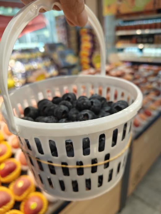 花香蓝莓桶 一桶约450克 香味浓郁 硬度好，口感超甜！大口过瘾吃蓝莓~ 商品图3