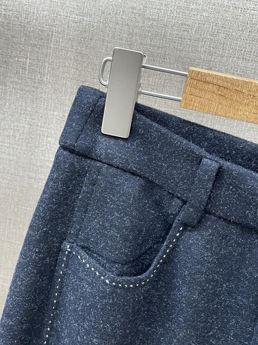 羊毛直筒裤 商品图5