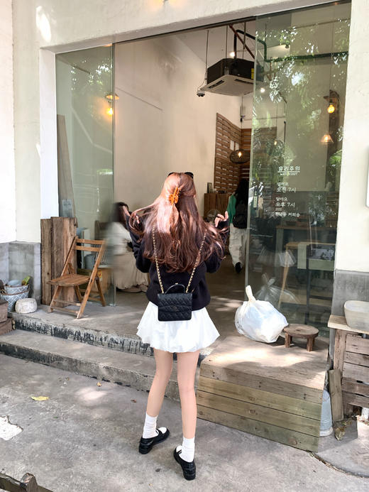 <曾小咸推荐>现货秒杀 ！微信超特价！韩系v领爱心针织衫 日常189.99 立减100 秒杀89.99！！ 商品图9