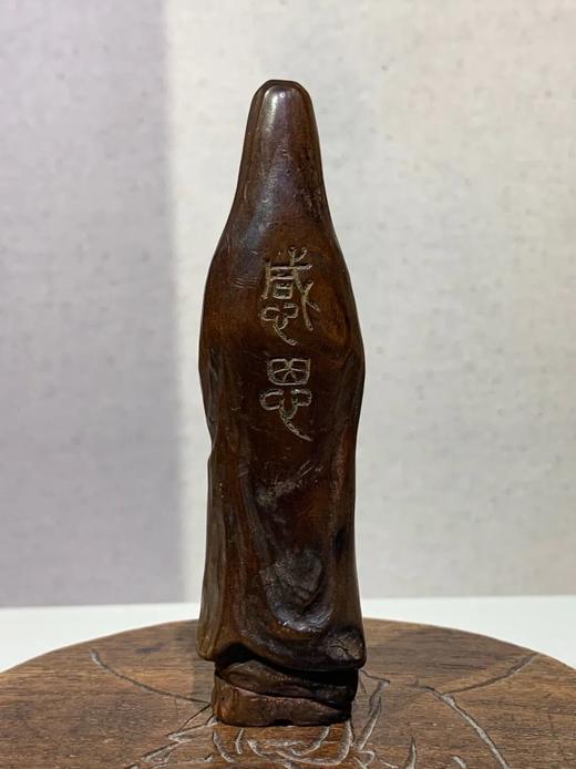 黄杨木雕观音立像文人闲章，顺丰包邮 商品图5