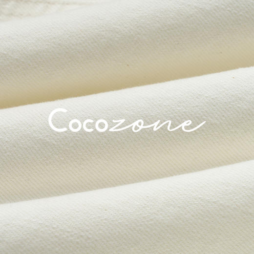 COCO ZONE 刘 一一 “暖白”水洗侧缝线香蕉裤牛仔裤 CD2A3065 商品图4