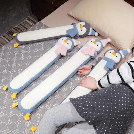 自然醒企鹅云朵绒注水长条热水袋QYL 商品图11