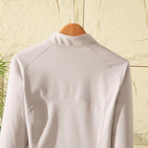 D122157女款秋冬一体绒户外运动跑步套头衫长袖T恤卫衣 商品图13