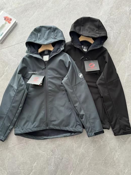 D122136冬季加绒连帽软壳Winterfield Soft Shell防风防泼水外套 商品图0