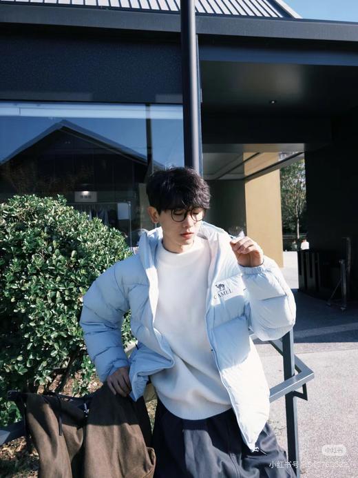 D122154新款80白鸭绒防风连帽羽绒服面包服 商品图6