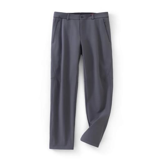 锦纶复合厚绒软壳裤 加绒冬季防风保暖 轻徒步 城市通勤 商品图4