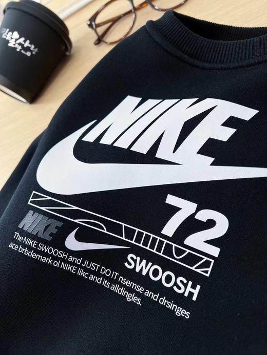 D122172男女宝宝同款年款圆领儿童加绒卫衣 商品图12