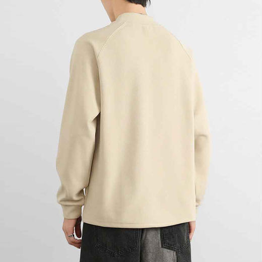 裁缝学苑MQ73德绒打底衫纸样男装加绒内搭双面绒男长袖卫衣半高领上衣样板 商品图1