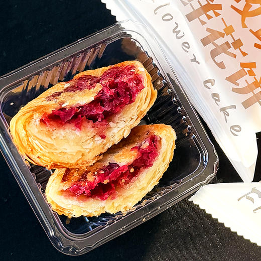 尝鲜福利『云南鲜花饼』现烤现发，层层起酥，花香浓郁，甜而不齁，不干噎不油腻，不添加香精色素 商品图3