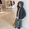 艾摩贝贝2025秋男女童韩版休闲户外防水防风冲锋衣连帽外套上衣潮 商品缩略图3