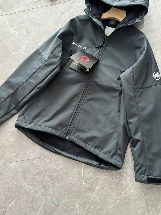 D122136冬季加绒连帽软壳Winterfield Soft Shell防风防泼水外套 商品图11
