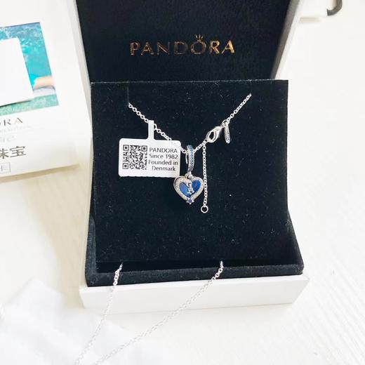 D122176爱的仪式感~长短可调心形星辰925银项链 商品图1