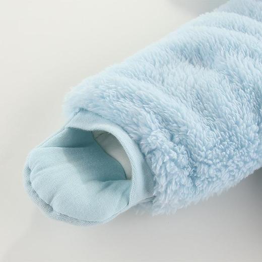 新生婴儿连体衣秋冬季套装加棉加厚保暖棉衣服宝宝冬装包脚哈衣 商品图3