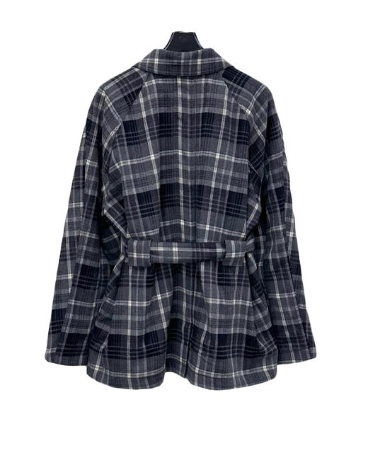 女款绒皮双面穿风衣外套la017 商品图4