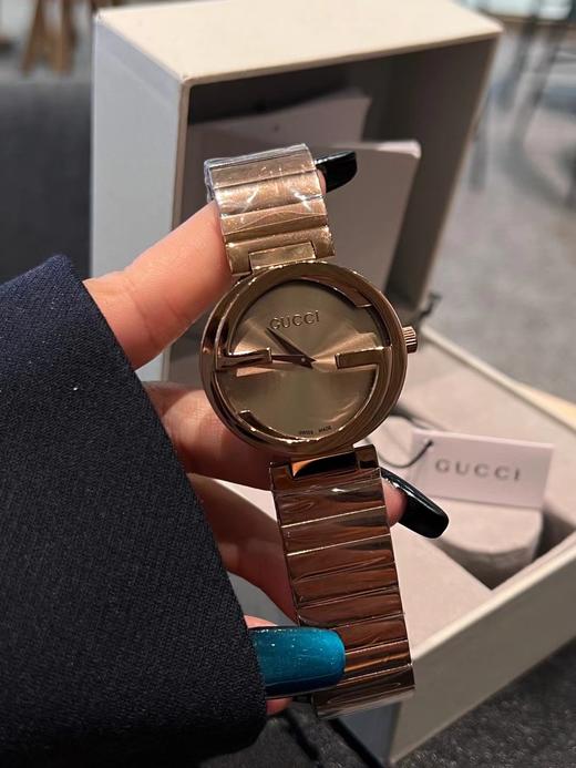 D122168双G系列灰盘瑞士石英机芯手表腕表 商品图2