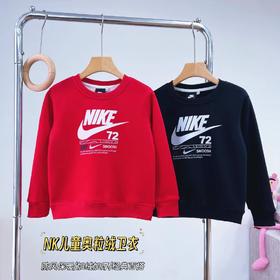 D122172男女宝宝同款年款圆领儿童加绒卫衣