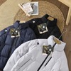 D122163冬季男女情侣款户外立领保暖面包服短款羽绒服 商品缩略图1
