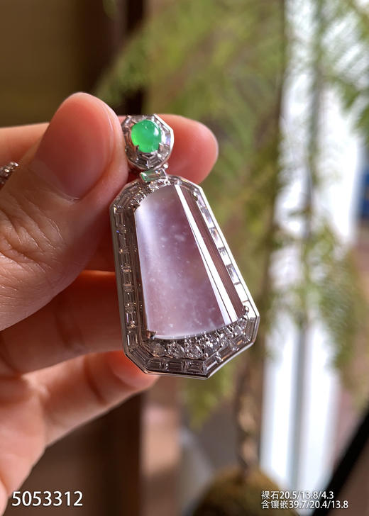 5053312，无事牌吊坠。具体价格微信咨询 商品图5