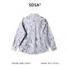 6013SDSA男士秋冬新款痞帅男装潮牌扎染翻领休闲衬衫百搭简约开衫衬衣 商品缩略图5