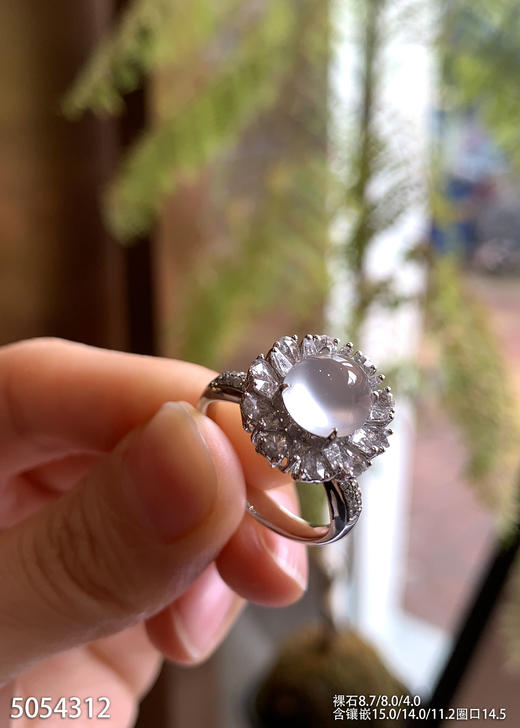 5054312，蛋面戒指。具体价格微信咨询 商品图2
