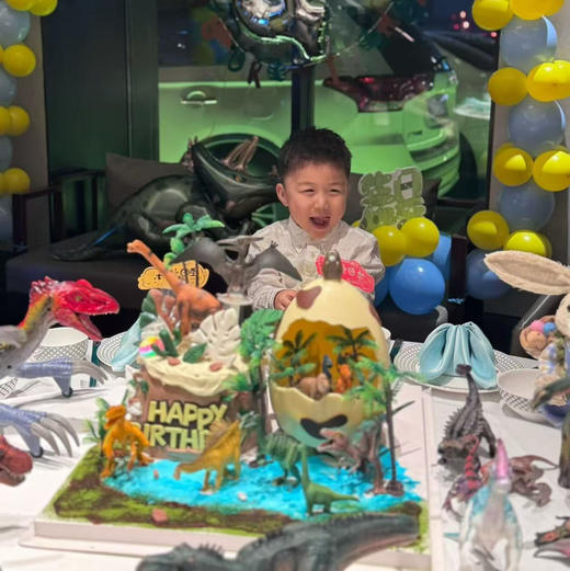 恐龙主题奶油蛋糕 商品图2