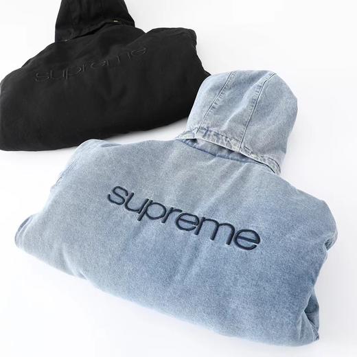 D122153牛仔羊羔毛夹克外套男女同款牛仔棉服 商品图3