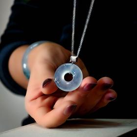 18k 翡翠甜甜圈平安扣（年货节特价）