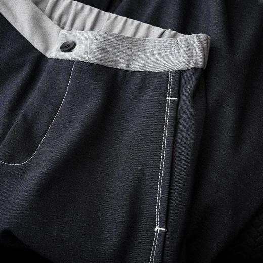 二店y 【3164】TH同款 加绒弯刀裤 水洗明线 自然垂坠弧度 修饰腿型 商品图12