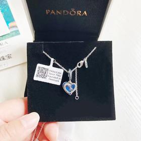 D122176爱的仪式感~长短可调心形星辰925银项链