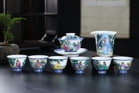 竹林七贤茶具套组