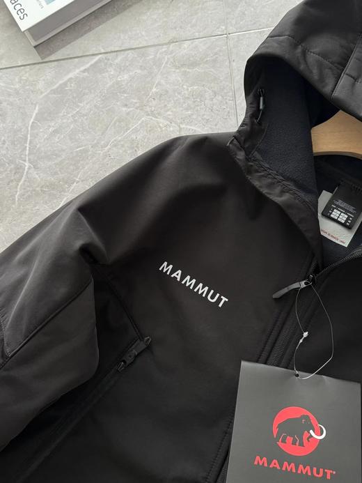 D122136冬季加绒连帽软壳Winterfield Soft Shell防风防泼水外套 商品图6