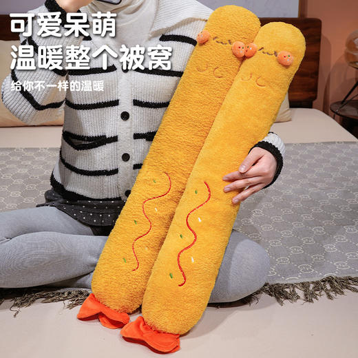 自然醒可爱炸虾注水长条热水袋QYL 商品图7