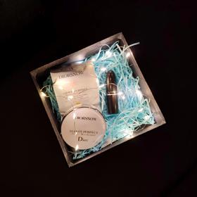 D122178一套在手满足日常需求！雪晶灵气垫+口红两件套