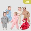 婴儿羽绒棉服冬季连体衣男女童冬季抱衣爬服夹棉婴儿哈衣保暖 商品缩略图0