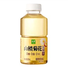 【超市】金晔山楂菊花无糖茶550ml