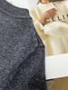 D122119秋冬新款羊毛极简基础款无缝圆领针织毛衣简约大方百搭 商品缩略图8