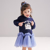 笛莎Deesha 2026春季女童可爱童趣A版蓬蓬针织连衣裙 商品缩略图0