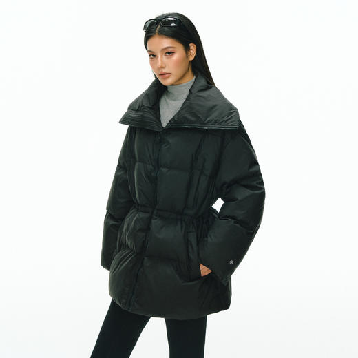 Ariseism 美式复古设计感中长款羽绒服女冬季新款保暖外套 商品图1