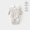 婴儿夹棉连体衣加厚宝宝秋冬季a类加棉爬爬服哈衣外出新生儿棉服 商品缩略图0