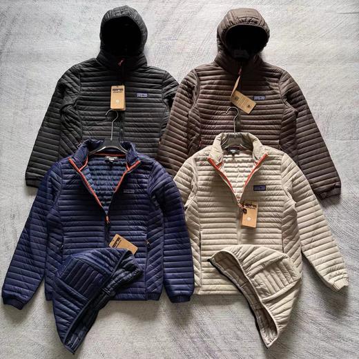 D122142户外休闲防风防水轻保暖排骨棉服棉衣 商品图1