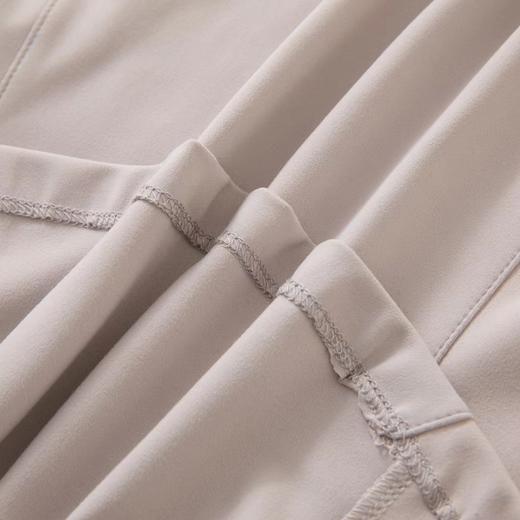 D122157女款秋冬一体绒户外运动跑步套头衫长袖T恤卫衣 商品图9