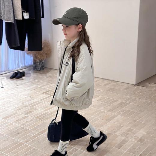 艾摩贝贝儿童保暖棉衣加厚休闲拼色夹克棉服立领外套潮【加绒款】 商品图3