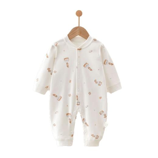 婴儿连体衣a类纯棉四季宝宝衣服长袖哈衣可爱爬服安阳童装家居服 商品图4