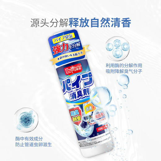 巨奇-下水道除臭剂500ml*3瓶套装 商品图4